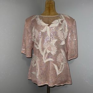Vintage Sequin Top